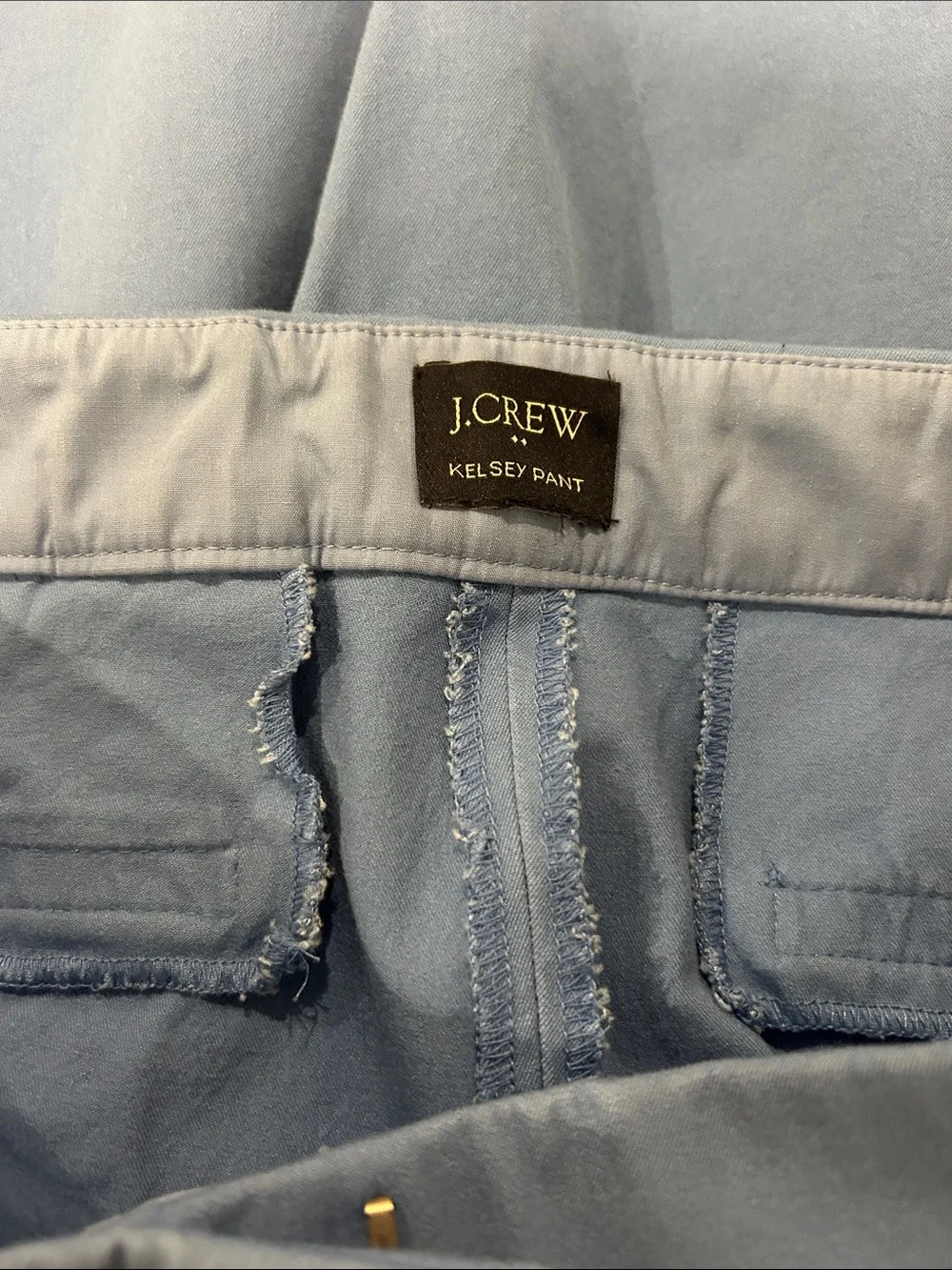 J. Crew Sky Blue Wide-Leg Flare Jeans